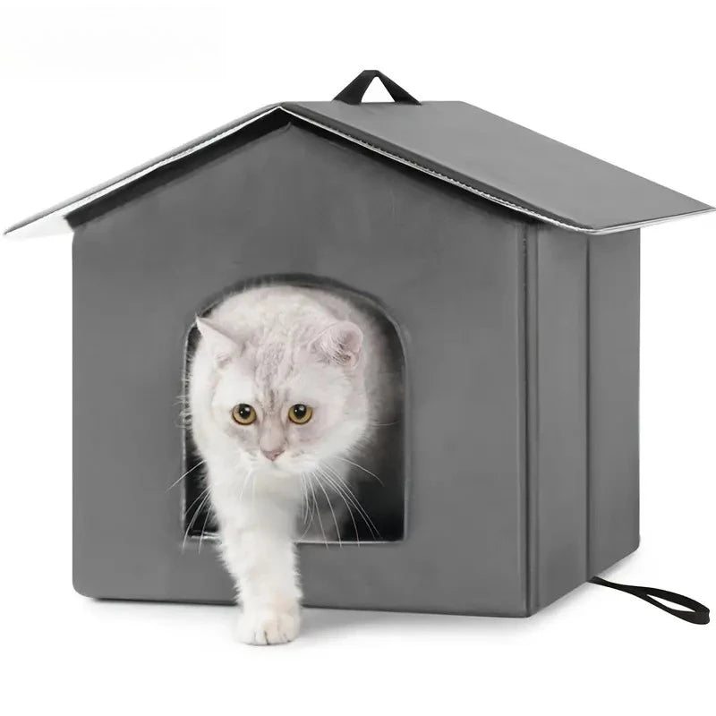 Maison d’Extérieur Hiver pour Chat – Abri Imperméable & Isolé sur Pieds