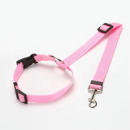 Pet Products Universal Practical Cat Dog Safety Adjustable Car Seat Belt Harness Leash Puppy Seat-Belt Travel Clip Strap Leads