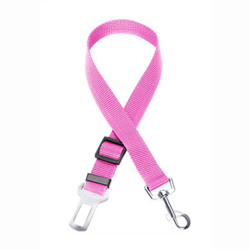 Pet Products Universal Practical Cat Dog Safety Adjustable Car Seat Belt Harness Leash Puppy Seat-Belt Travel Clip Strap Leads