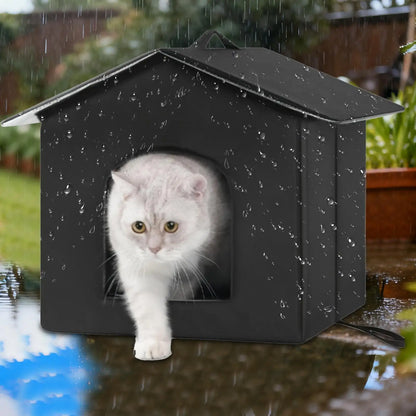 Maison d’Extérieur Hiver pour Chat – Abri Imperméable & Isolé sur Pieds