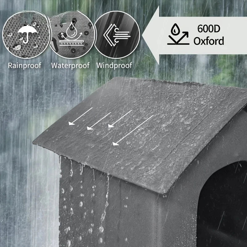 Maison d’Extérieur Hiver pour Chat – Abri Imperméable & Isolé sur Pieds