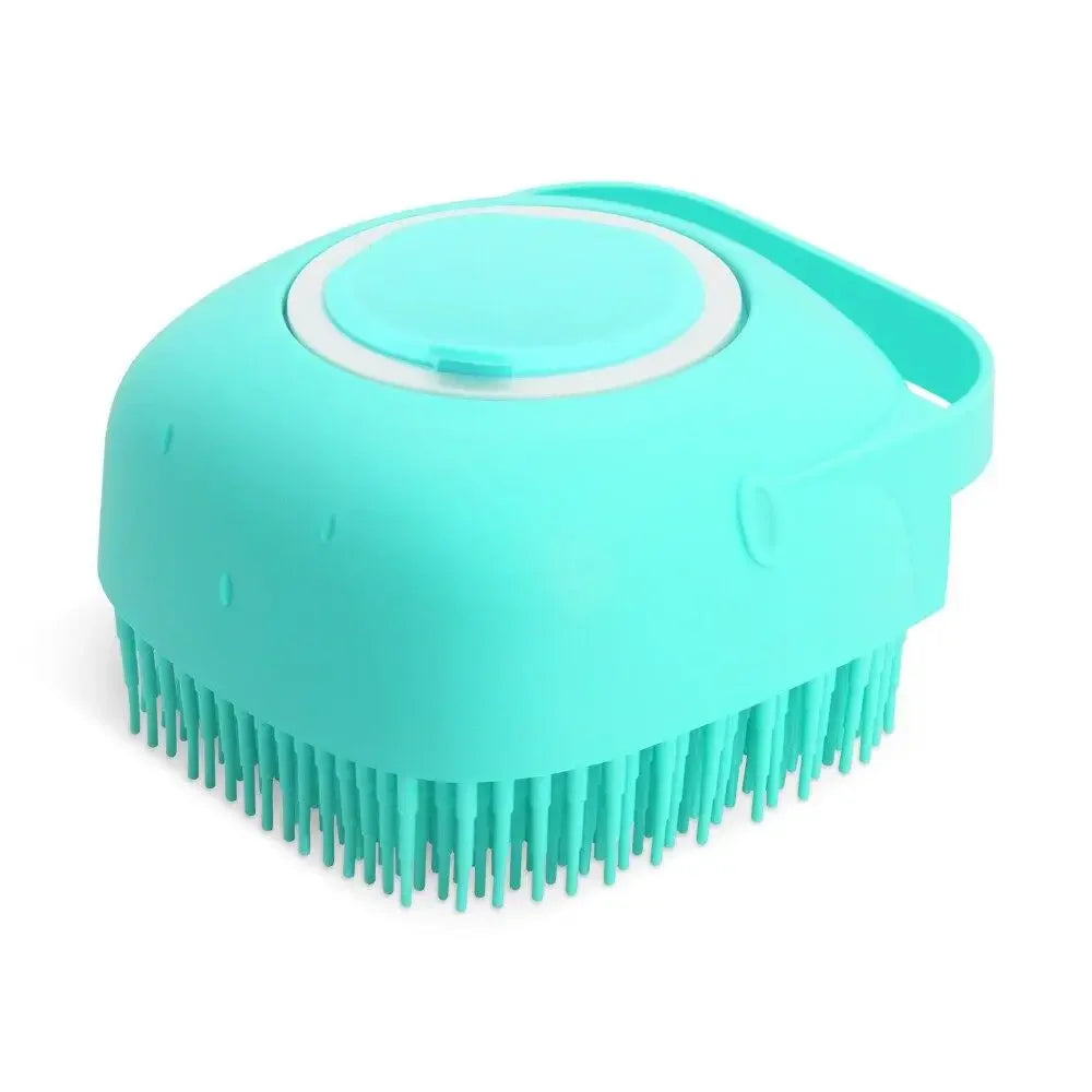 Brosse à Mousse Premium Mascoto & Co – Shampooing Intégré, Massage & Nettoyage Profond pour Chiens et Chats