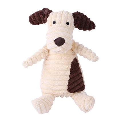 Jouet en Peluche Animaux – Résistant & Squeaky – Pour Chiens Petits à Moyens