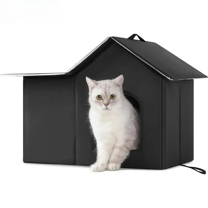 Maison d’Extérieur Hiver pour Chat – Abri Imperméable & Isolé sur Pieds