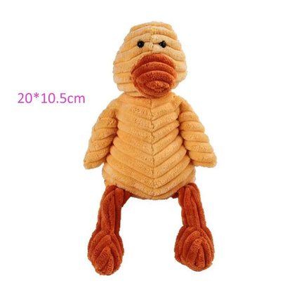 Jouet en Peluche Animaux – Résistant & Squeaky – Pour Chiens Petits à Moyens