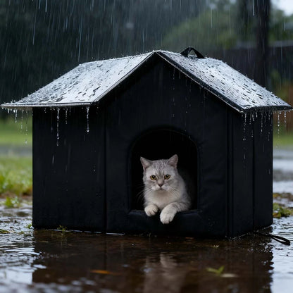 Maison d’Extérieur Hiver pour Chat – Abri Imperméable & Isolé sur Pieds