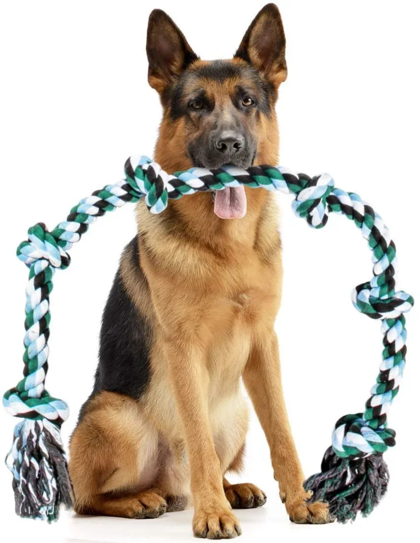 Jouet Corde XL Ultra-Résistante – Spécial Grands Chiens & Mâcheurs Puissants