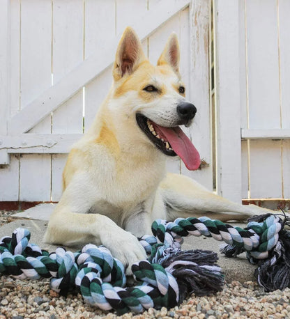 Jouet Corde XL Ultra-Résistante – Spécial Grands Chiens & Mâcheurs Puissants