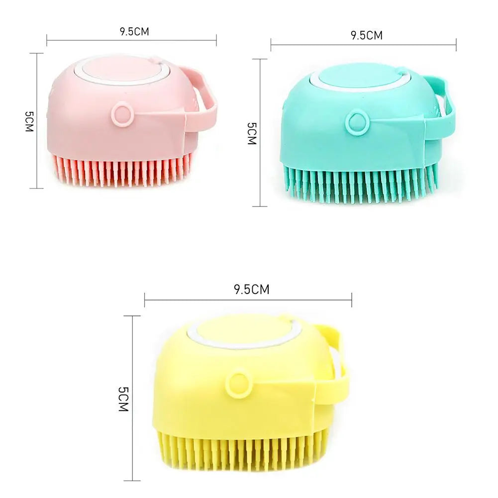 Brosse à Mousse Premium Mascoto & Co – Shampooing Intégré, Massage & Nettoyage Profond pour Chiens et Chats