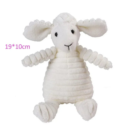 Jouet en Peluche Animaux – Résistant & Squeaky – Pour Chiens Petits à Moyens