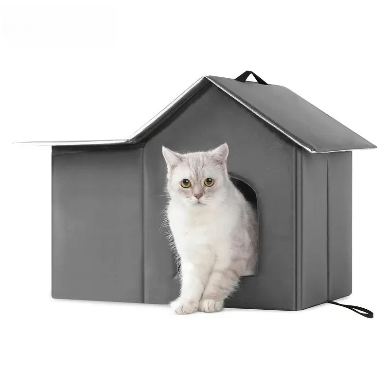Maison d’Extérieur Hiver pour Chat – Abri Imperméable & Isolé sur Pieds