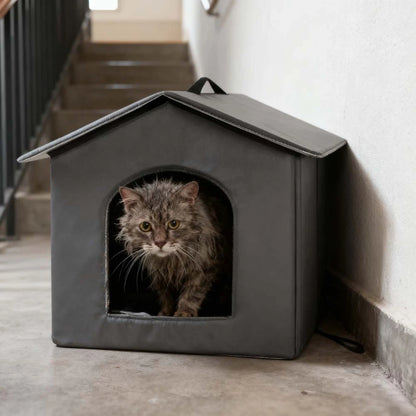 Maison d’Extérieur Hiver pour Chat – Abri Imperméable & Isolé sur Pieds