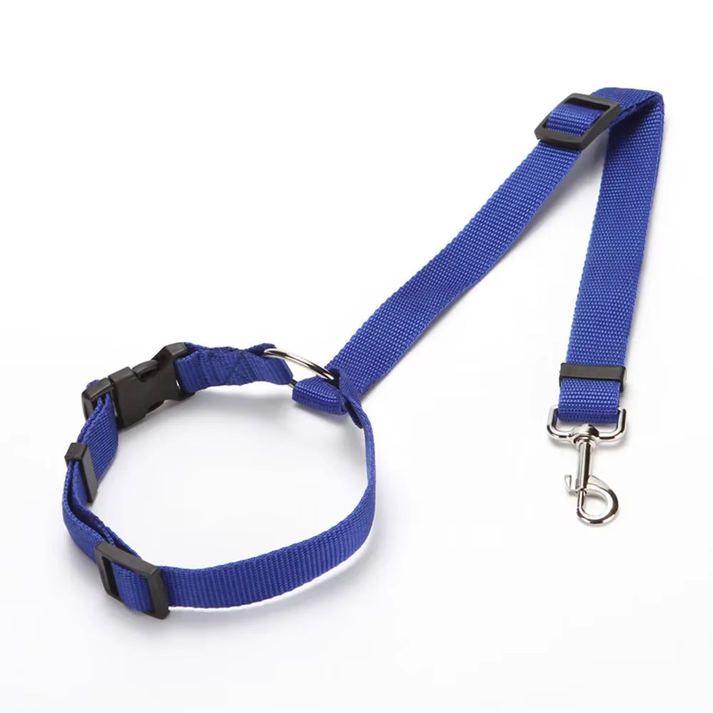 Pet Products Universal Practical Cat Dog Safety Adjustable Car Seat Belt Harness Leash Puppy Seat-Belt Travel Clip Strap Leads