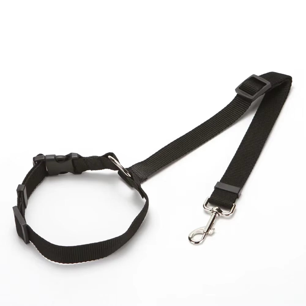 Pet Products Universal Practical Cat Dog Safety Adjustable Car Seat Belt Harness Leash Puppy Seat-Belt Travel Clip Strap Leads